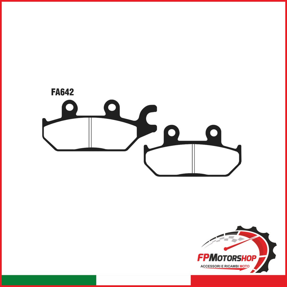 PASTIGLIE FRENO MOTO EBC FA642R R CAN AM COMMANDER QUAD MAX 1000 14 MAVERICK
