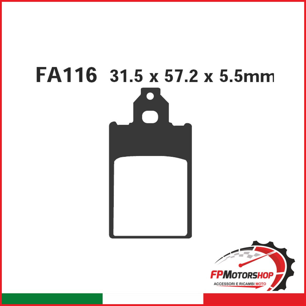 [R1611600] PASTIGLIE SFA MALAGUTI-PIAGGIO -APRILIA SFA116