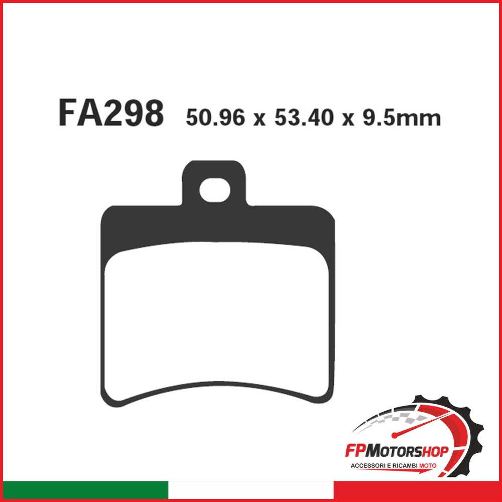 [R1629800] PASTIGLIE SFA APRILIA SCARABEO 125/150/200/250 POST. SFA298
