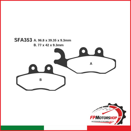 [R1635300] PASTIGLIE SFA X8-X9-BEVERLY SFA353