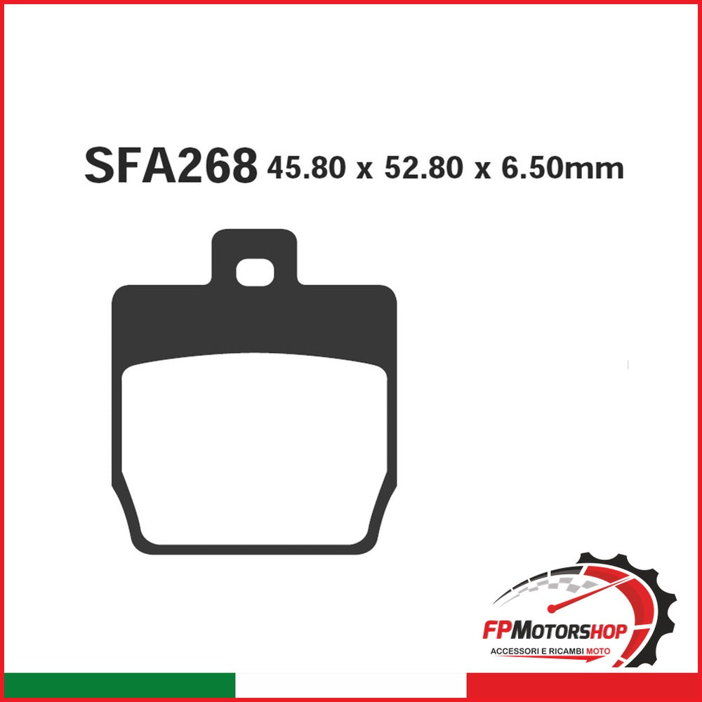 [R1726800] PASTIGLIE SFA HH MBK NITRO 50 POST.STUNT 50 ANT. SFA268HH