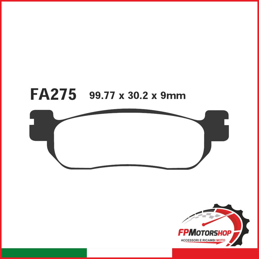 [R1727500] PASTIGLIE SFA HH YAMAHA MAJEST Y 250 POST. SFA275HH