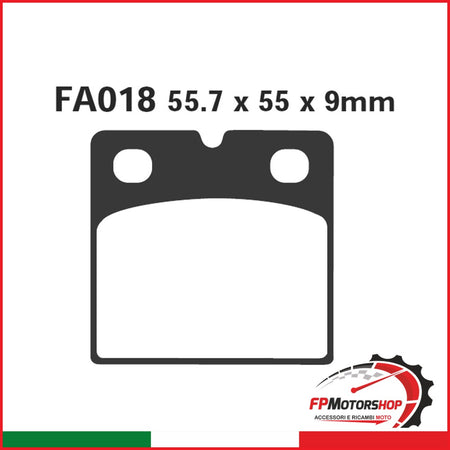 PASTIGLIE FRENO MOTO EBC FA018HH HH BMW-DUCATI-GUZZI BMW GUZZI