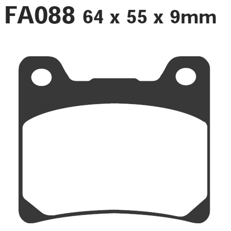 PASTIGLIE FRENO MOTO EBC FA088HH HH YAMAHA FZR 600 YZF 1996-2001