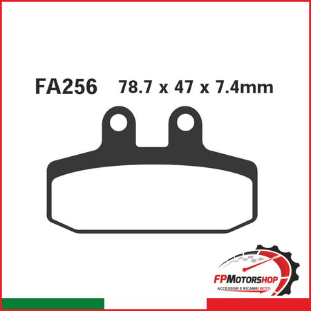 PASTIGLIE FRENO MOTO EBC FA256HH HH APRILIA PEGASO ANT. CAGIVA HONDA GUZZI