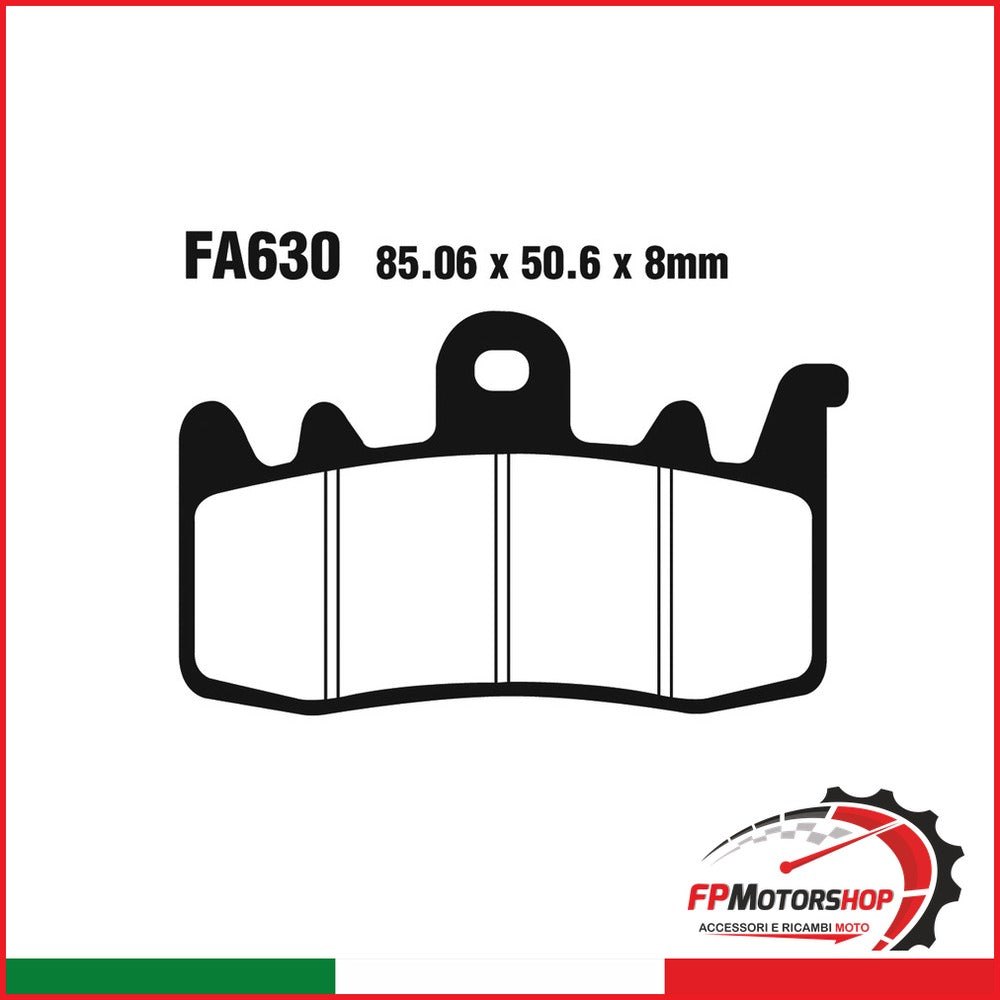 PASTIGLIE FRENO MOTO EBC FA630HH HH BMW R1200 GS 13- 20 DUCATI MONSTER 2013-2020