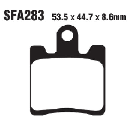 SET PAST.SFAC SUZUKI BURGMAN 250/400 EBC SFAC283/4 ANT.