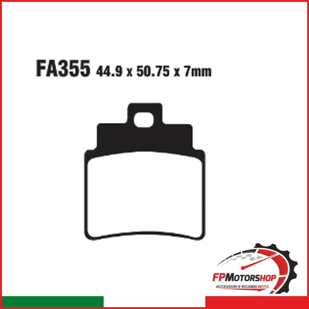 SET PAST.SFAC SYM JOYMAX 250 EBC SFAC355/4 KYMCO GRAND