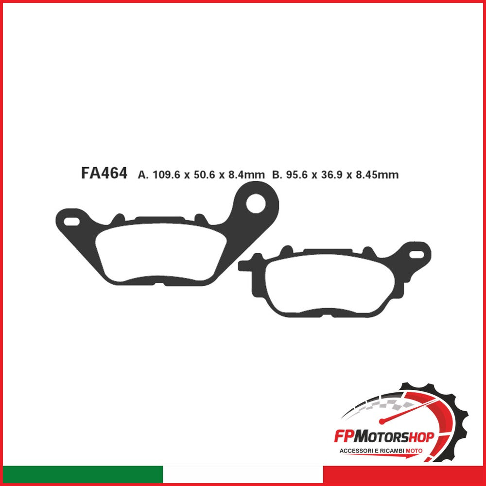 PASTIGLIE FRENO MOTO YAMAHA SFAC464 SFAC N-MAX125 /150