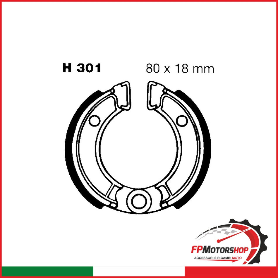 GANASCE HONDA NS 50 EBC H301
