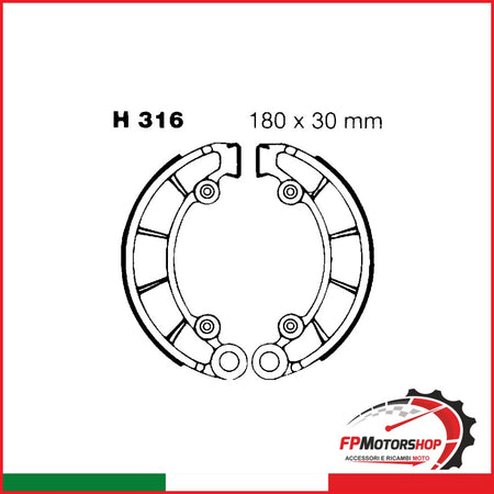 GANASCE HONDA CB500 K1 EBC H316