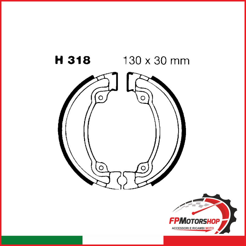 GANASCE HONDA XR500/600 EBC H318