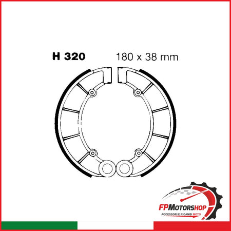 GANASCE HONDA CB750 K1-K7 EBC H320
