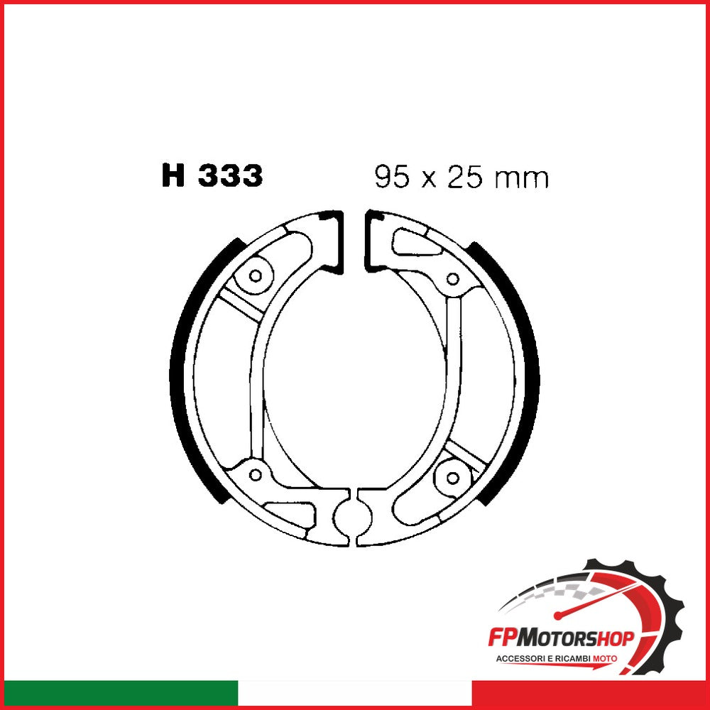GANASCE HONDA SA VISION 50 EBC H333 PK WALLAROO KYMCO