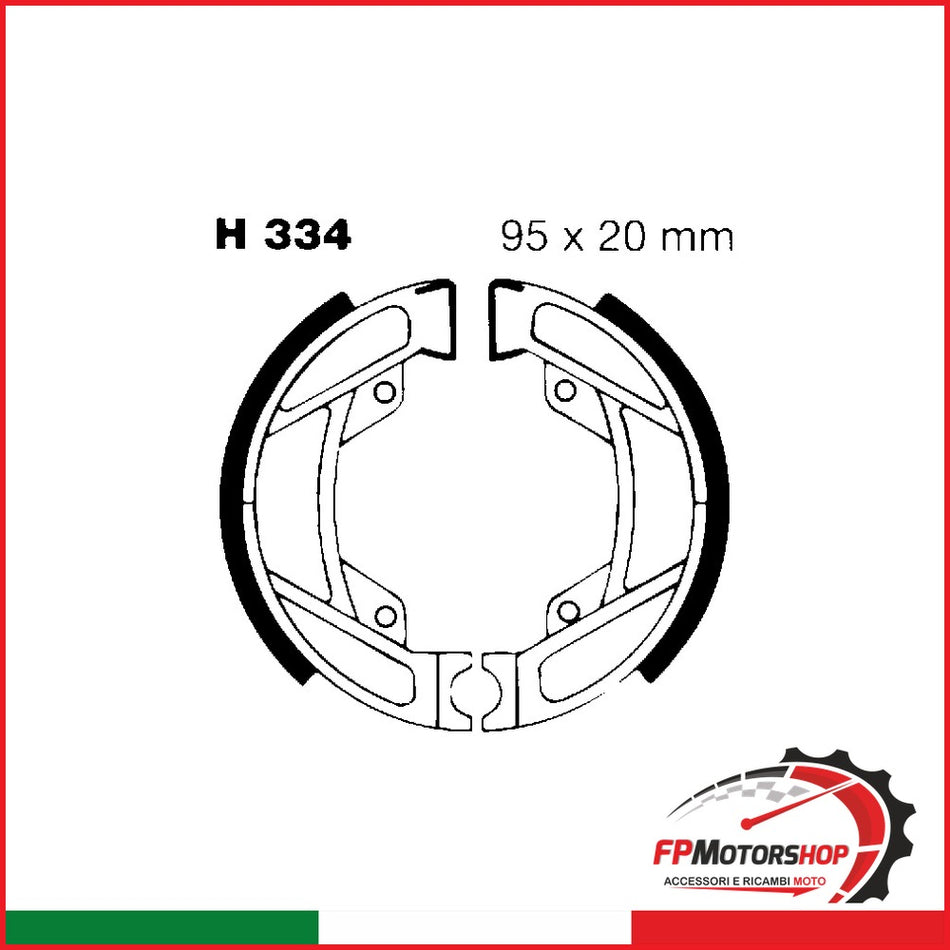 GANASCE HONDA PXR 50 EBC H334