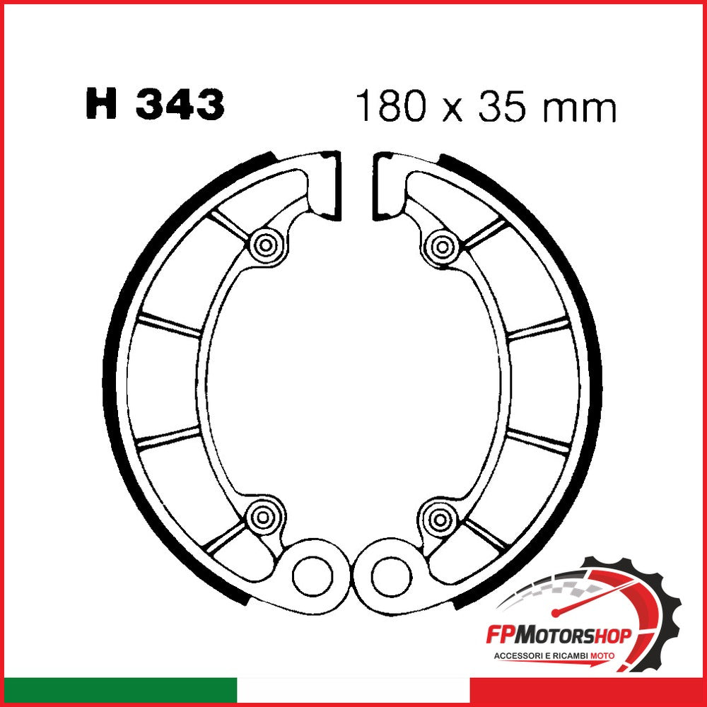 GANASCE HONDA VF750-VT1100 EBC H343