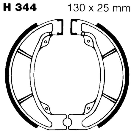 GANASCE HONDA CR125R-500 EBC H344