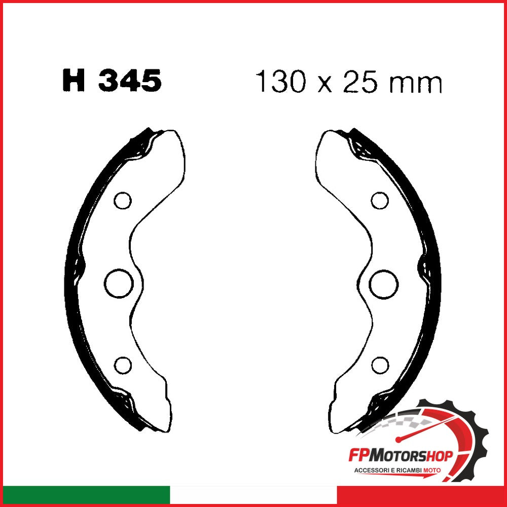GANASCE HONDA TRX 200/250/300 ANT. EBC H345