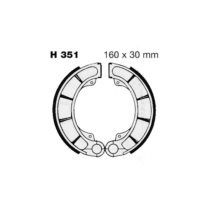 GANASCE HONDA PANTHEON 2T FORESIGHT EBC H351 250 POST.