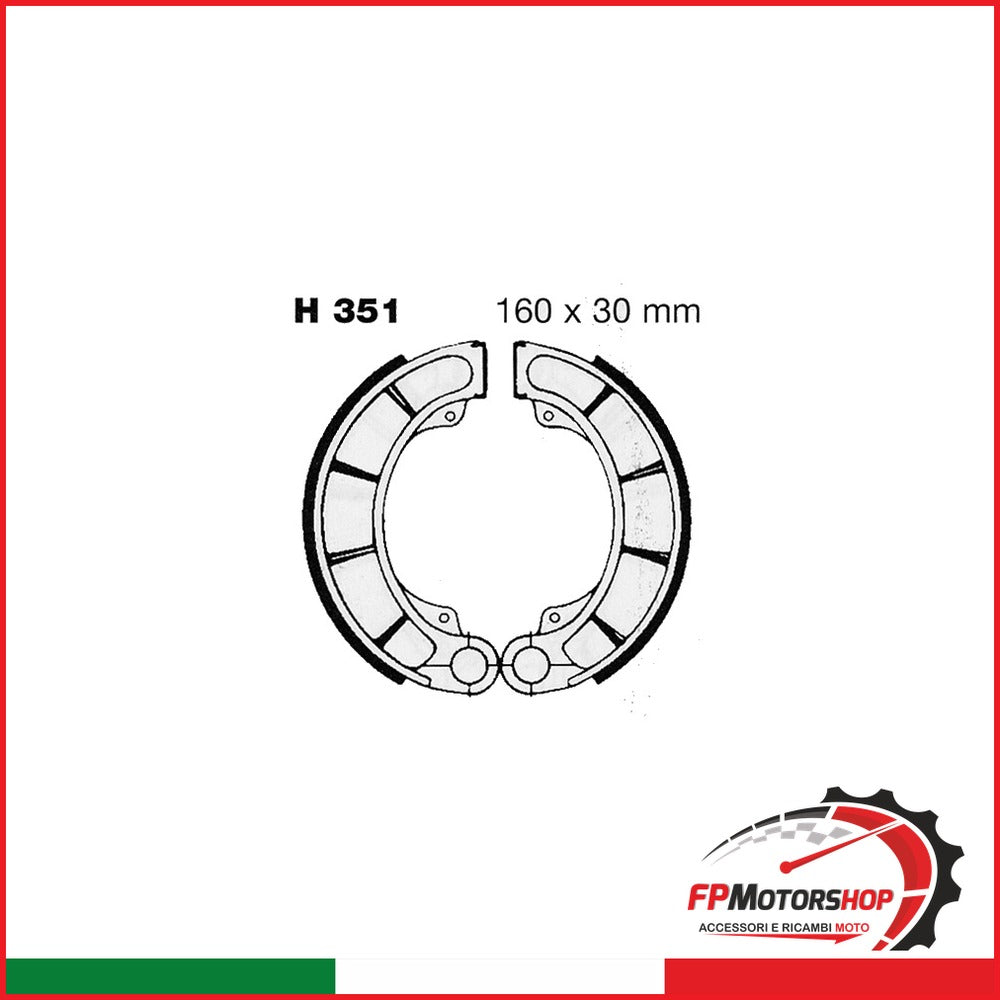 GANASCE HONDA PANTHEON 2T FORESIGHT EBC H351 250 POST.