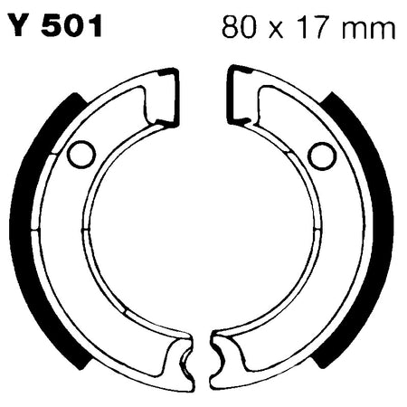 GANASCE YAMAHA PW50-SH50 EBC Y501
