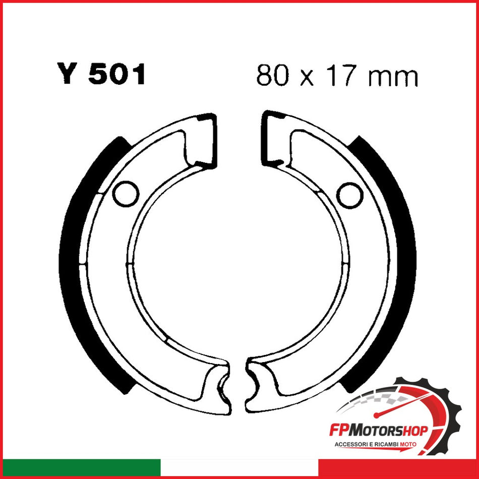 GANASCE YAMAHA PW50-SH50 EBC Y501