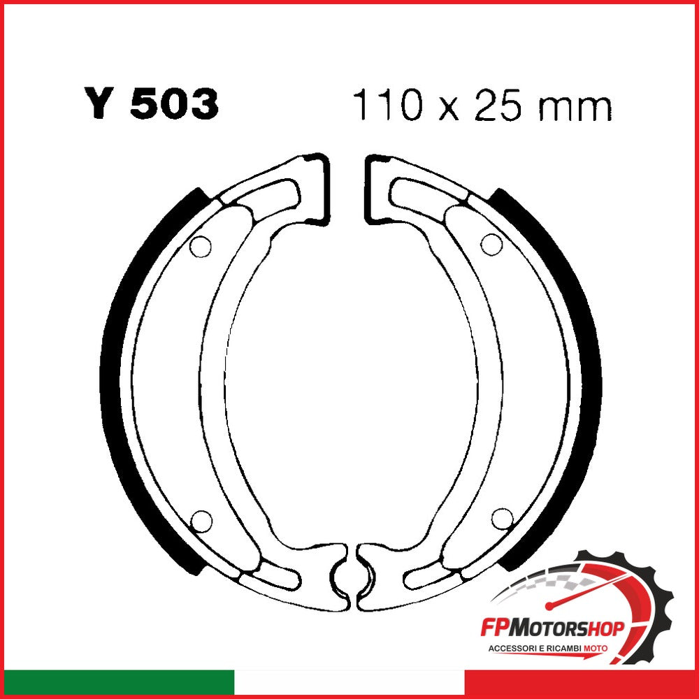GANASCE MBK BOOSTER YAMAHA EBC Y503 POST. BENELLI KEEWAY