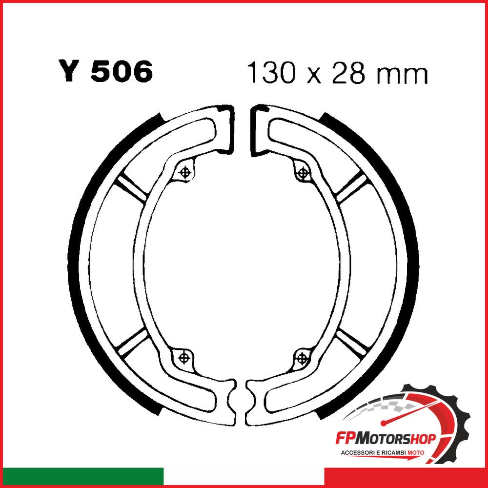 GANASCE YAMAHA XC 125 BELUGA EBC Y506 APRILIA KEEWAY