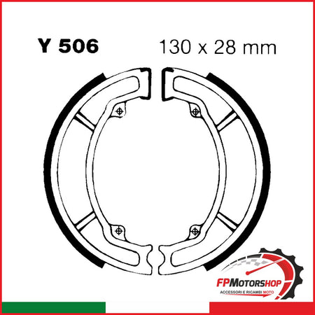 GANASCE YAMAHA XC 125 BELUGA EBC Y506 APRILIA KEEWAY