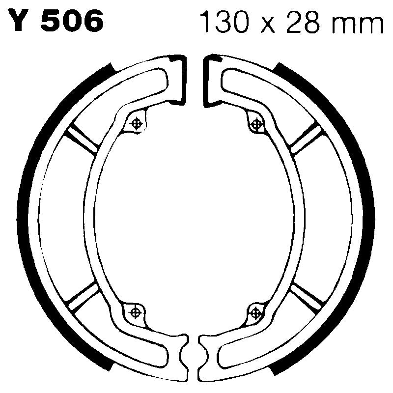GANASCE YAMAHA XC 125 BELUGA EBC Y506 APRILIA KEEWAY