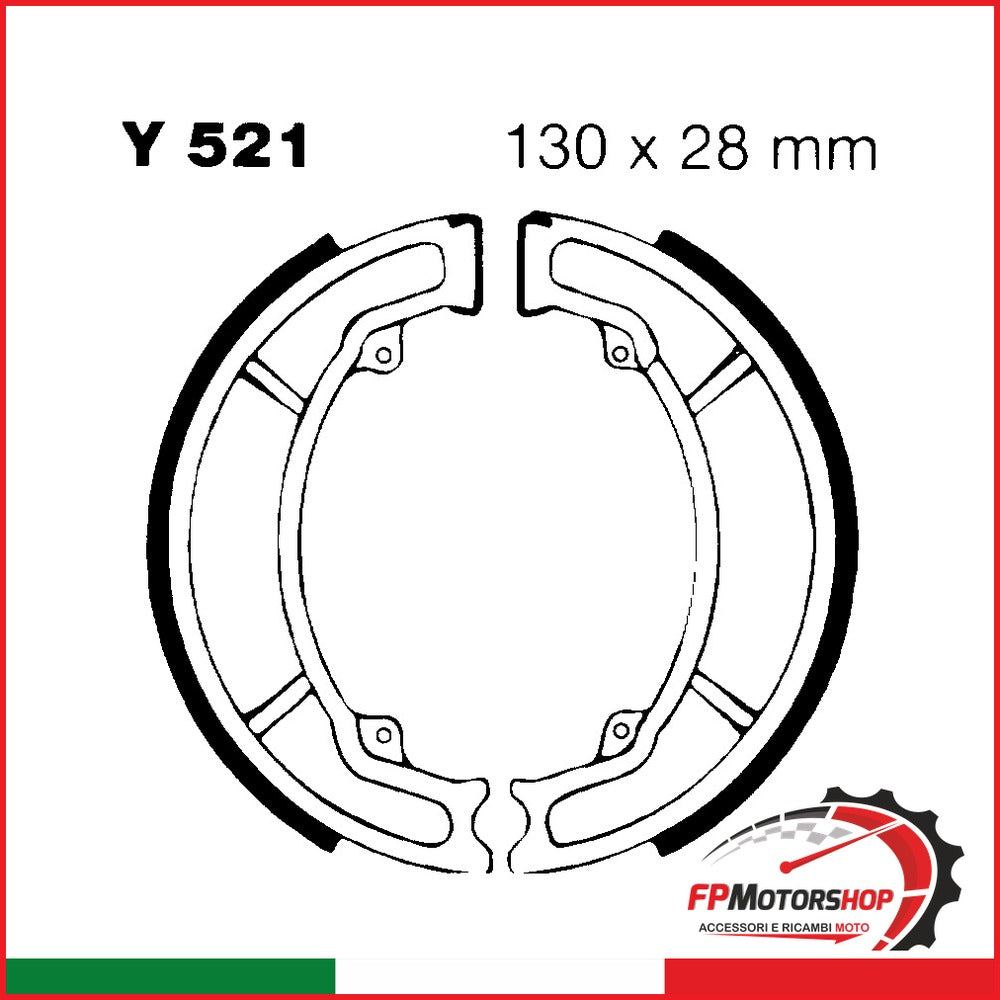 GANASCE YAMAHA XC 125 BELUGA EBC Y521