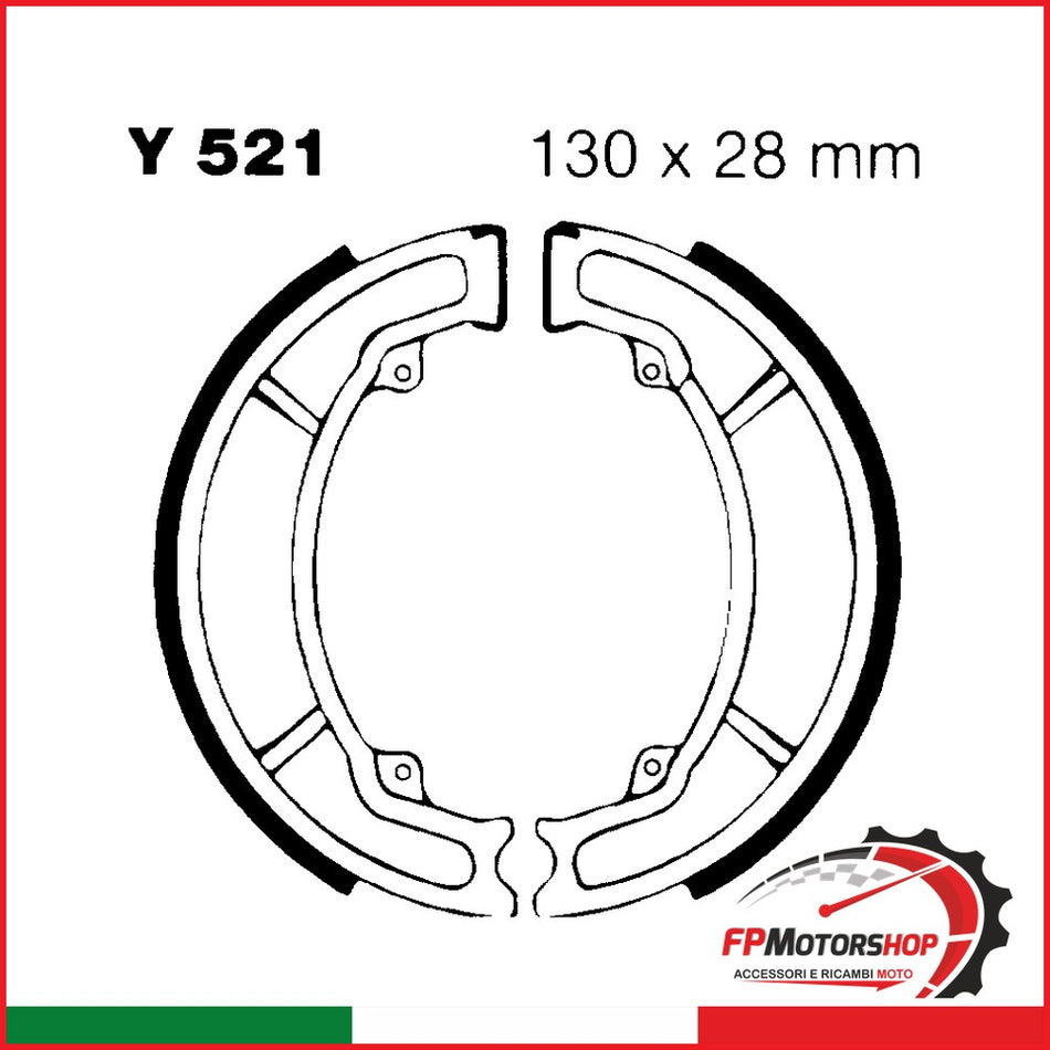 GANASCE YAMAHA XC 125 BELUGA EBC Y521