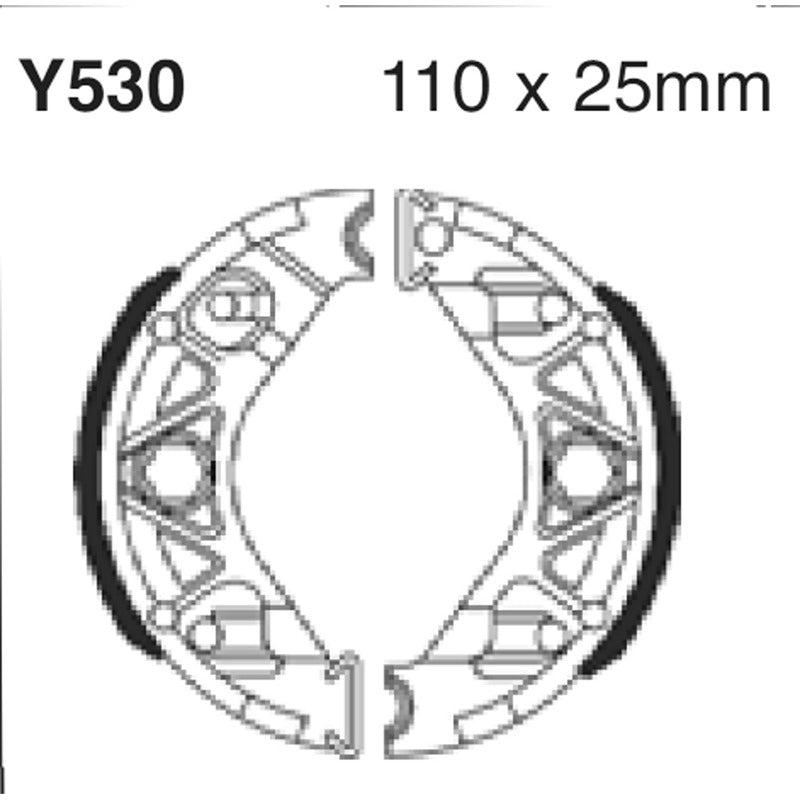 GANASCE YAMAHA BWS 50 CV EBC Y530 50JOG
