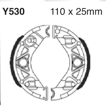 GANASCE YAMAHA BWS 50 CV EBC Y530 50JOG