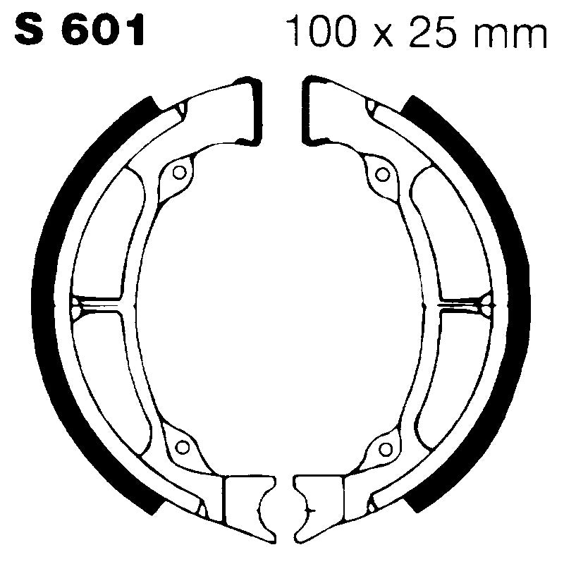 GANASCE SUZUKI RG 50 84-02 EBC S601 1984-2002