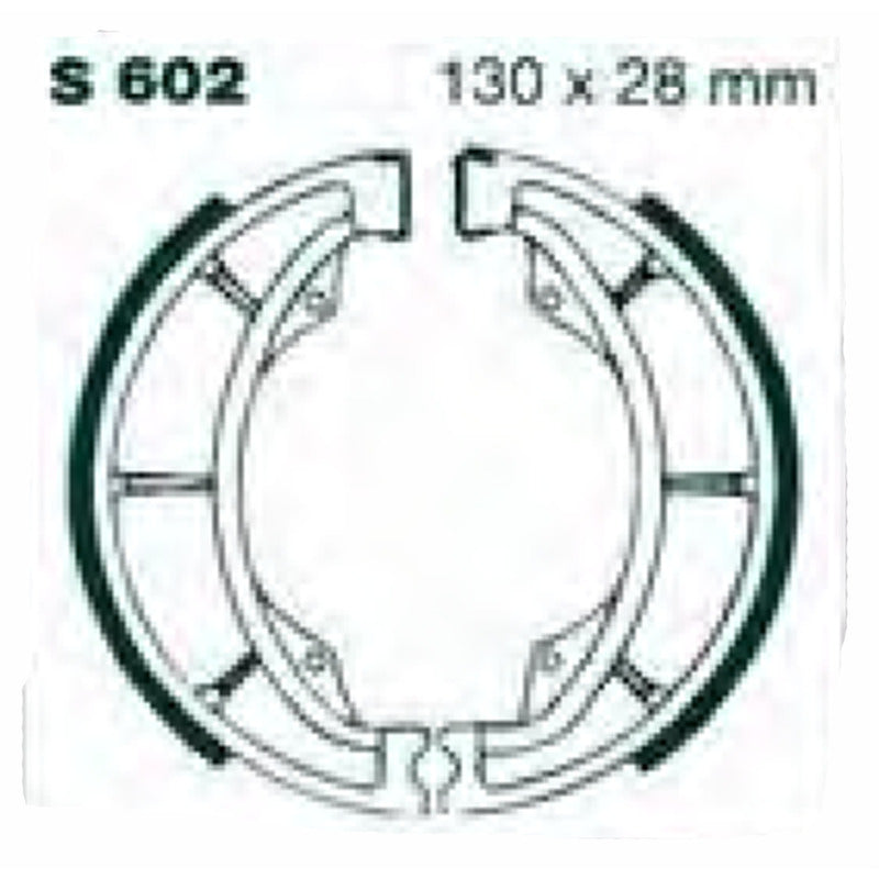 GANASCE SUZUKI RM 125 GROOVE EBC S602G
