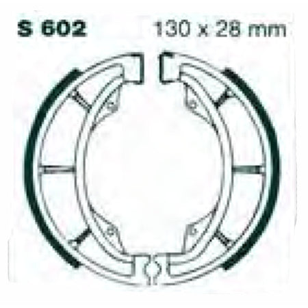GANASCE SUZUKI RM 125 GROOVE EBC S602G