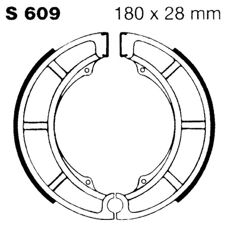 GANASCE SUZUKI GSX400 EBC S609