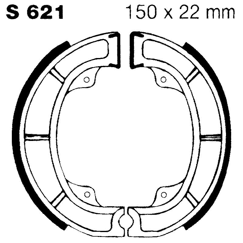 GANASCE SUZUKI RM250 EBC S621