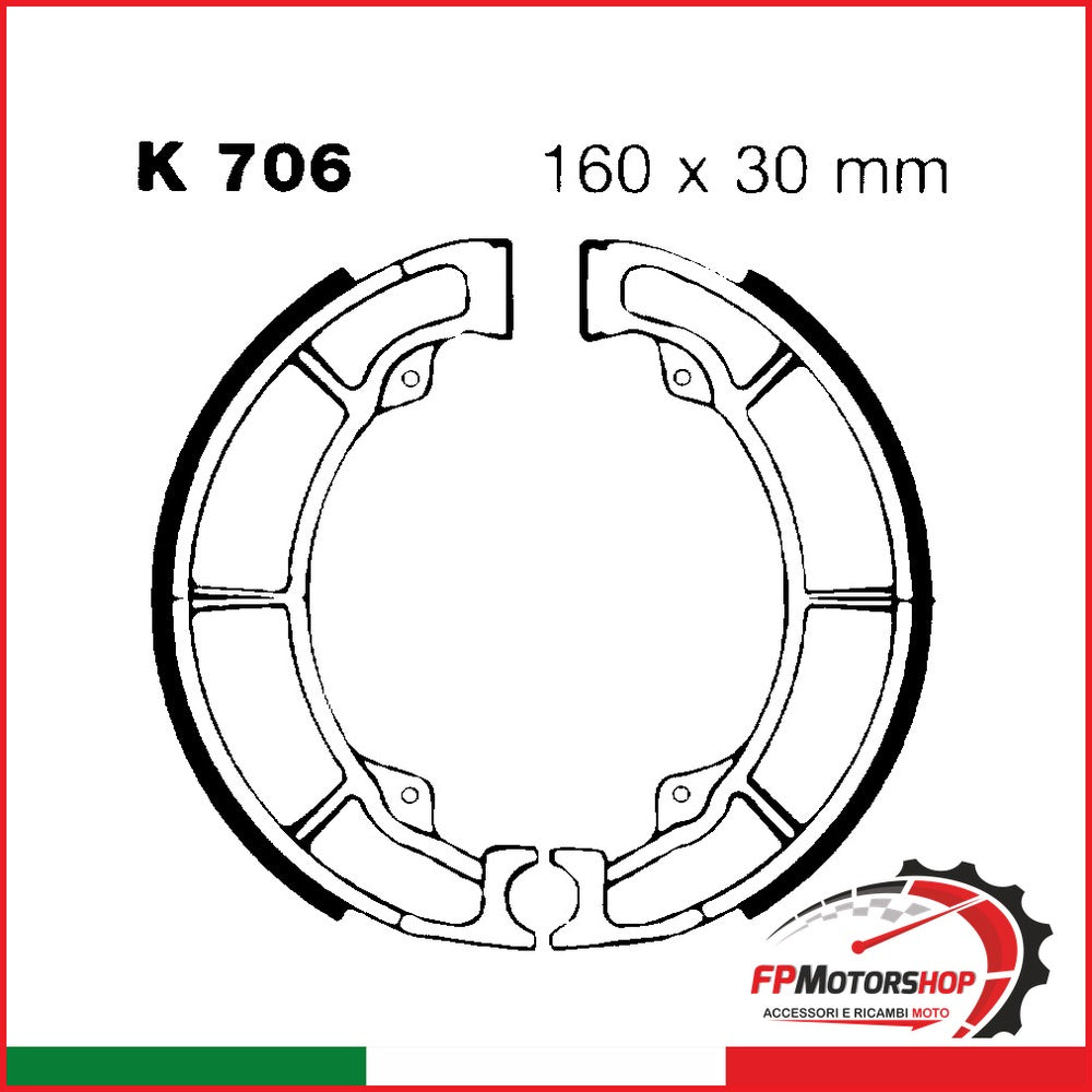 GANASCE KAWA ZR400 EBC K706 KAWASAKI