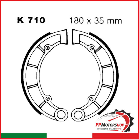 GANASCE KAWA KWF 300/400 POST. EBC K710