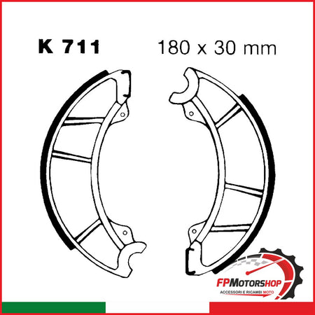 GANASCE KAWASAKI Z 250 80-83 EBC K711 1980-1983