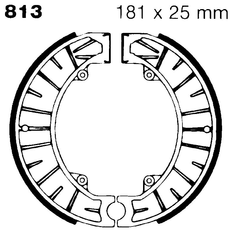 GANASCE KTM -82 POST. EBC 813G