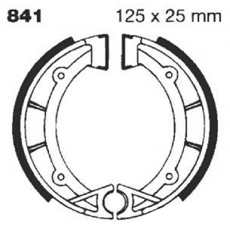 GANASCE APRILIA TX 125/240/311 86-88 EBC 841G SCANALATE 1986-1988 CAGIVA