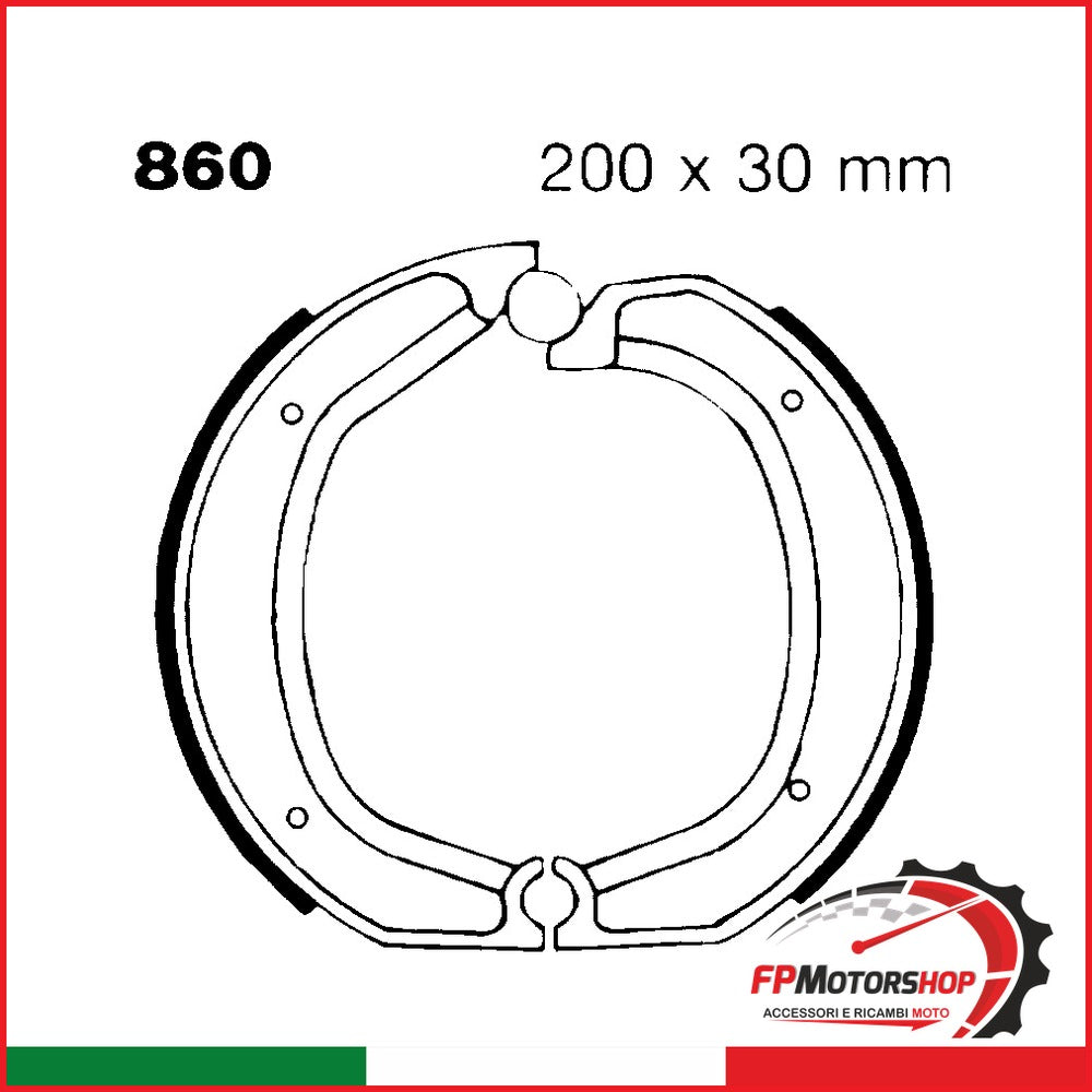 GANASCE BMW R80/90/100 POST. 860