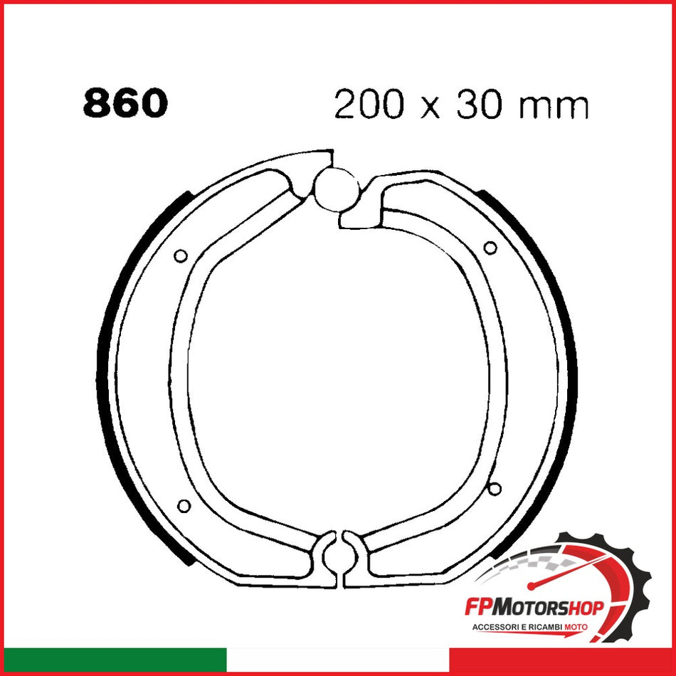 GANASCE BMW R80/90/100 POST. 860