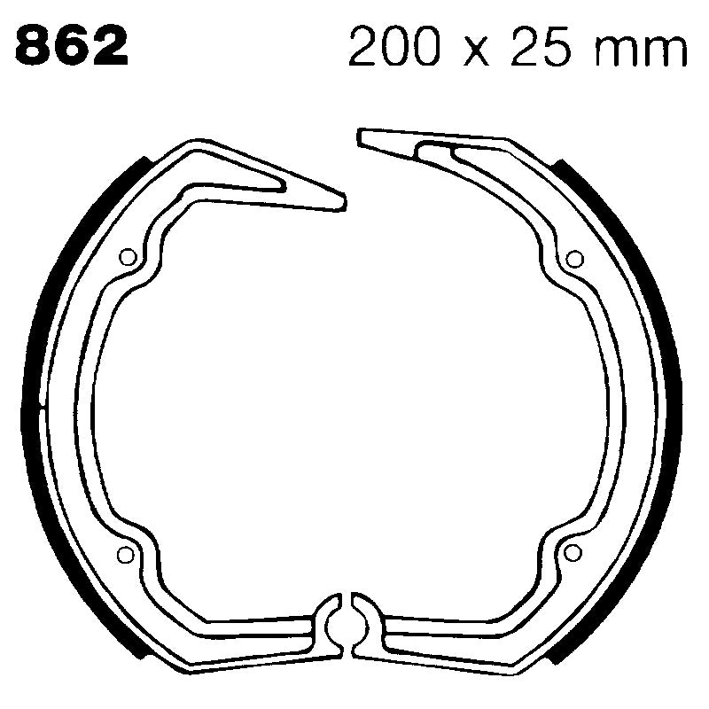 GANASCE BMW R65 LS 81-85 EBC 862 1981-1985
