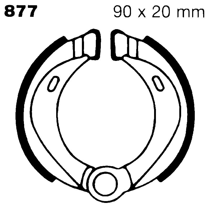 GANASCE GARELLI TEAM/MOTOBECAN E 88- EBC 877 DAL 1988