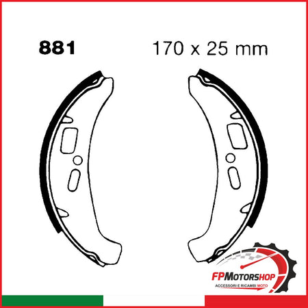 GANASCE PIAGGIO COSA CL/CLX 88 EBC 881 -97 1988-1997