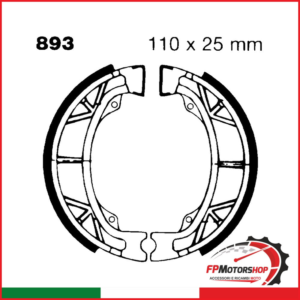 GANASCE APRILIA SCARABEO 50 MALAGUTI EBC 893 F10 PEUGEOT BETA